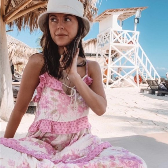 spell and the gypsy coco lei maxi dress - size medium - nwot - Picture 1 of 9